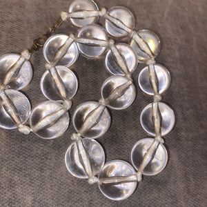 Vintage pools of light necklace